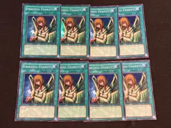 Yugioh 8X Graceful Charity SDP-040 Super Rare Unlimited MP - Image 1