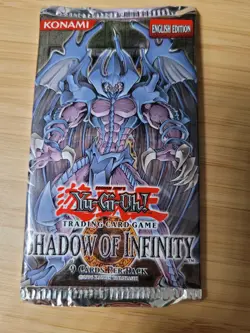 Yu-Gi-Oh! Shadow of Infinity Unlimited Booster Pack - Sealed - Image 1