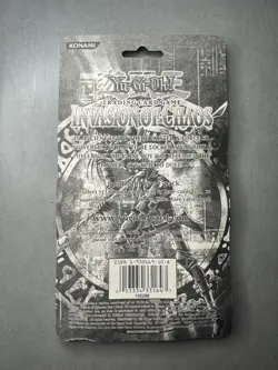 Yu-Gi-Oh! INVASION OF CHAOS Blister Booster Pack 1st EDITION 1996 Konami RARE 🔥 - Image 5