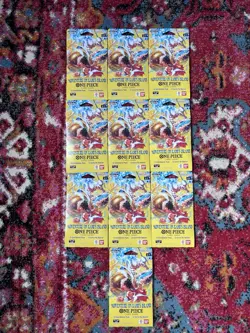 One Piece OP15 EB04 Adventure Kami Island Sleeved Booster Pack LOT OF TEN (10) - Image 1