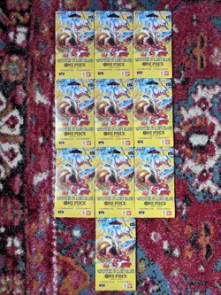 One Piece OP15 EB04 Adventure Kami Island Sleeved Booster Pack LOT OF TEN (10) - Image 2