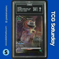 2024 UNION ARENA GODDESS OF VICTORY: NIKKE RARE 1-STAR #NIK-1-089 MAXWELL TAG 9 - Image 1