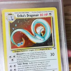 Erika's Dragonair 4/132 GYM HEROES Graded Pokemon Card - PSA 9 - Image 2