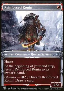 Reinforced Ronin - Non-Foil - neo - 323 | MTG Card - Image 3