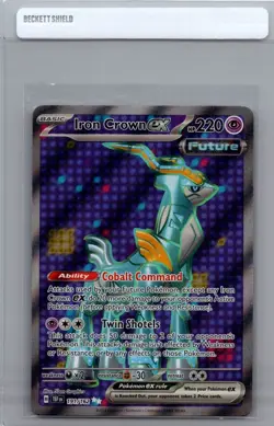 Iron Crown ex 191/162 - Pokemon TCG Temporal Forces Full Art Card NM - Image 1
