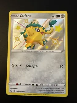 Cufant - SV090/SV122 - Baby Shiny - Shining Fates - Pokemon Card - NM/M - Image 1