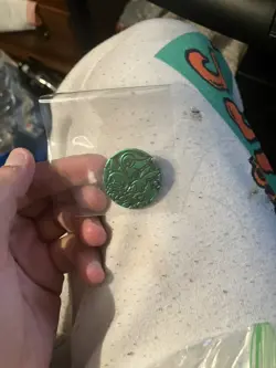 Pokemon Trading Card Games Oshawott Snivy Tepig Green Plastic Medal Japanese - Image 3