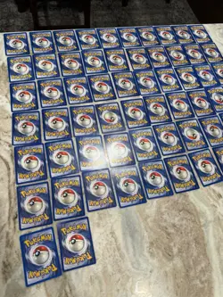 Pokemon TCG Eevee Squirtle Charmander Bulbasaur Pikachu Starter Lot 62 cards - Image 4