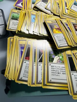 Pokemon Vintage Lot Of Trainer Cards English And Japanese Bulk WOTC - Image 5