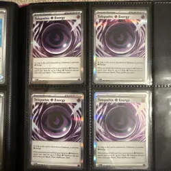 Telepathic Energy (088/088) Playset (x4 Cards) Perfect Order - Pokemon - Image 1