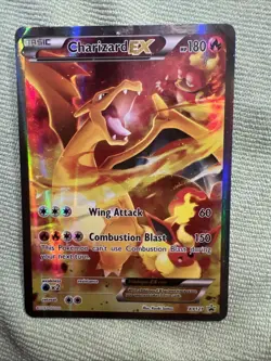 Charzard EX Ultra Rare FullArt Black Star Promo Card XY121 - Image 1