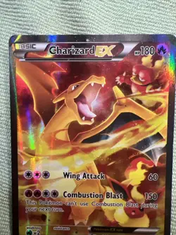 Charzard EX Ultra Rare FullArt Black Star Promo Card XY121 - Image 2