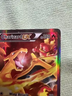 Charzard EX Ultra Rare FullArt Black Star Promo Card XY121 - Image 4