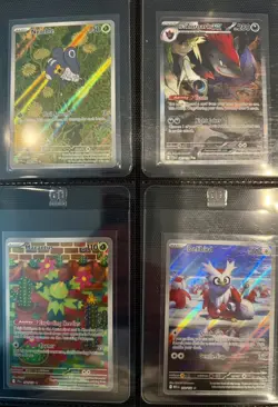 Pokemon Card Lot Binder Collection Mix 96 Older/Newer Cards All NM or Better - Image 5