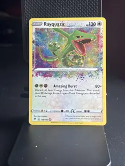 Pokemon TCG Rayquaza Vivid Voltage Holo Rare Card 138/185 - Image 2