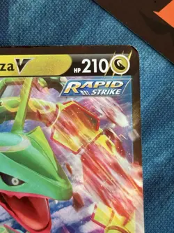 Rayquaza V SWSH147 Pokemon Sword & Shield Promo Ultra Rare Holo Card MP/LP - Image 5
