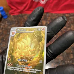 Pokemon Card Ninetails 199/197 Obsidian Flames Full Art Secret Rare NM (LOOK) - Image 2