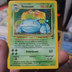 Pokemon TCG Venusaur Base Set 2 Holo Unlimited Rare Card 18/130 - Image 1