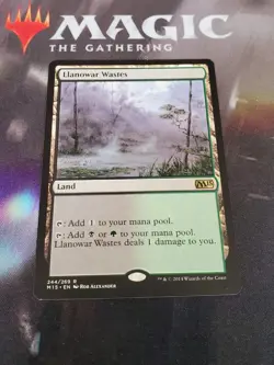 MTG. Llanowar Wastes. Magic 2015. 244/269. Nm - Image 1