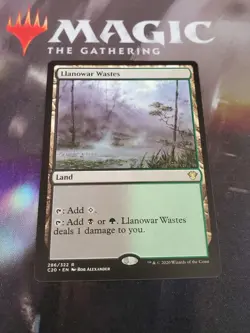 MTG. Llanowar Wastes. Commander 2020. 286/322. Nm - Image 1