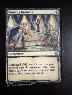 MTG - NM - Training Grounds - Showcase - March of the Machine Aftermath - Image 1