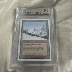 Taiga * REVISED * DUAL LAND * BGS 9.5 Gem Mint * Magic the Gathering MtG - Image 2