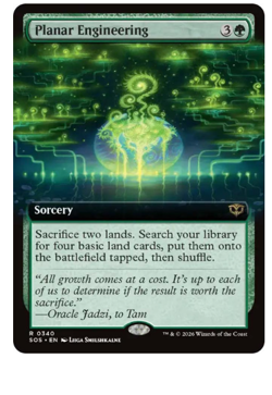 Planar Engineering - Extended Art Secrets of Strixhaven MTG - Image 1