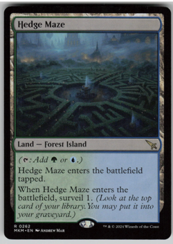 Hedge Maze Normal R Murders at Karlov Manor 262 NM - Image 1