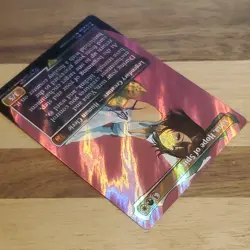 1x Yuna, Hope of Spira, Borderless Surge Foil 0549, Final Fantasy, Magic MTG NM - Image 2