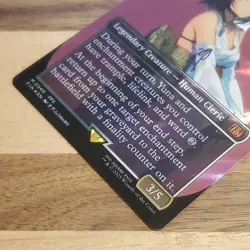 1x Yuna, Hope of Spira, Borderless Surge Foil 0549, Final Fantasy, Magic MTG NM - Image 4