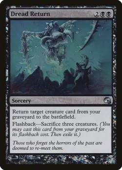 1x Dread Return *FOIL* - LP - See Pic for Set - SPARROW MAGIC mtg - Image 1