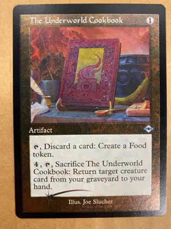 MTG 1x FOIL RETRO ETCHED The Underworld Cookbook 434 Modern Horizons Magic x1 NM - Image 1
