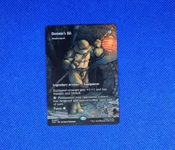 Donnie's Bo - Shadowspear (Borderless) Teenage Mutant Ninja Turtles MTG Foil - Image 1