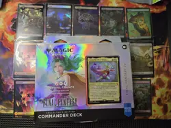 MTG Final Fantasy Revival Trance Commander Deck Collector’s Edition Sealed Terra - Image 1
