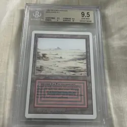 Badlands * REVISED * DUAL LAND * BGS 9.5 Gem Mint Magic The Gathering MtG - Image 1