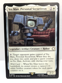 Yes Man, Personal Securitron - Fallout - Rare - Regular - PIP 0029 - Image 1