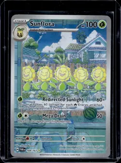 2024 Pokemon Twilight Masquerade Sunflora #169/167 - Image 1