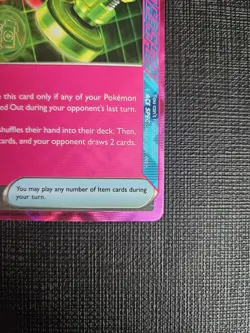 Pokemon TCG Unfair Stamp Scarlet & Violet-Twilight Masquerade 165/167 Holo... - Image 3