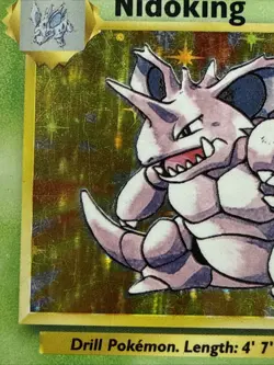 Pokemon TCG Nidoking Base Set 11/102 Holo 1999-2000 Wizards Base Set - Image 4