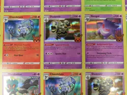 2023 Pokemon Halloween Trick or Trade BOOster English Foil Uncut Sheet (d) - Image 3