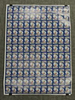 2023 Pokemon Halloween Trick or Trade BOOster English Foil Uncut Sheet (d) - Image 4