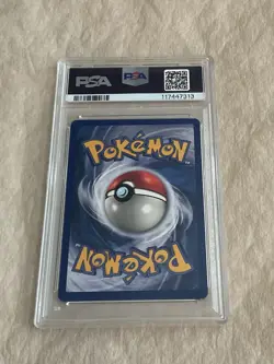 PSA 8 Dragonite Holo #4 Fossil Pokemon TCG 1999 - Image 2