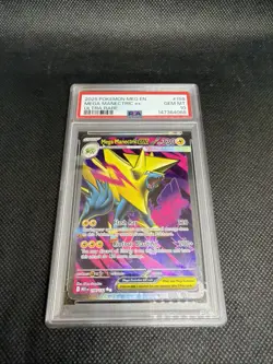 2025 POKEMON MEG EN-MEGA EVOLUTION ULTRA RARE #158 MEGA MANECTRIC EX PSA 10 - Image 1