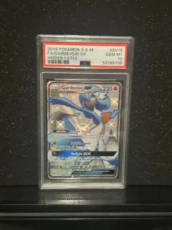 Pokemon PSA 10 Gardevoir GX SV75/SV94 Sun & Moon Hidden Fates Shiny Vault Mint - Image 1