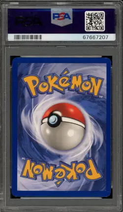 Pokemon Hitmonchan Base Set Unlimited Holo Rare #7 PSA 9 Mint - Image 2