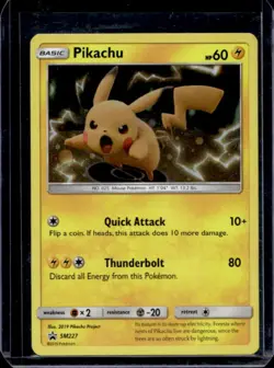 2019 Pokemon SM Black Star Promos Pikachu #SM227 - Image 1