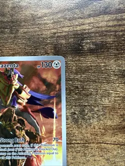 Pokemon TCG Zamazenta 201/182 Destined Rivals Illustration Rare Holo - Image 3