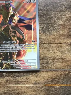 Pokemon TCG Zamazenta 201/182 Destined Rivals Illustration Rare Holo - Image 4
