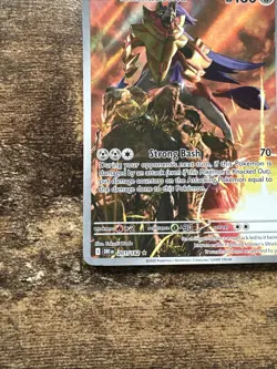 Pokemon TCG Zamazenta 201/182 Destined Rivals Illustration Rare Holo - Image 5