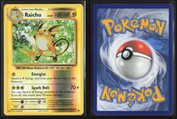 Raichu 36/108 Holo Rare Evolutions Pokemon Reverse Holo Lightly Played - Image 3